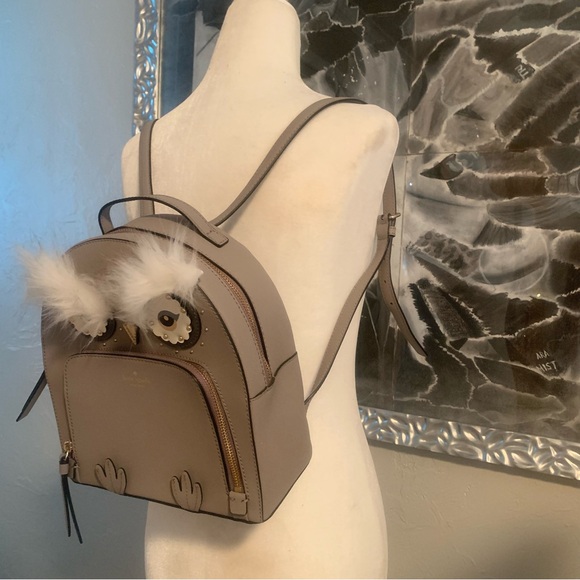 NWOT Kate Spade star bright Owl Tomi Mini Backpack - Picture 9 of 13